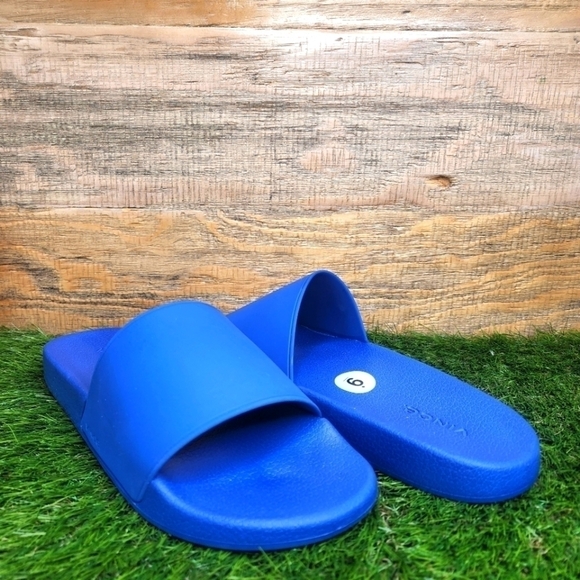 New Vince Westcoast Slide Sandals Sz 9 - Picture 1 of 9